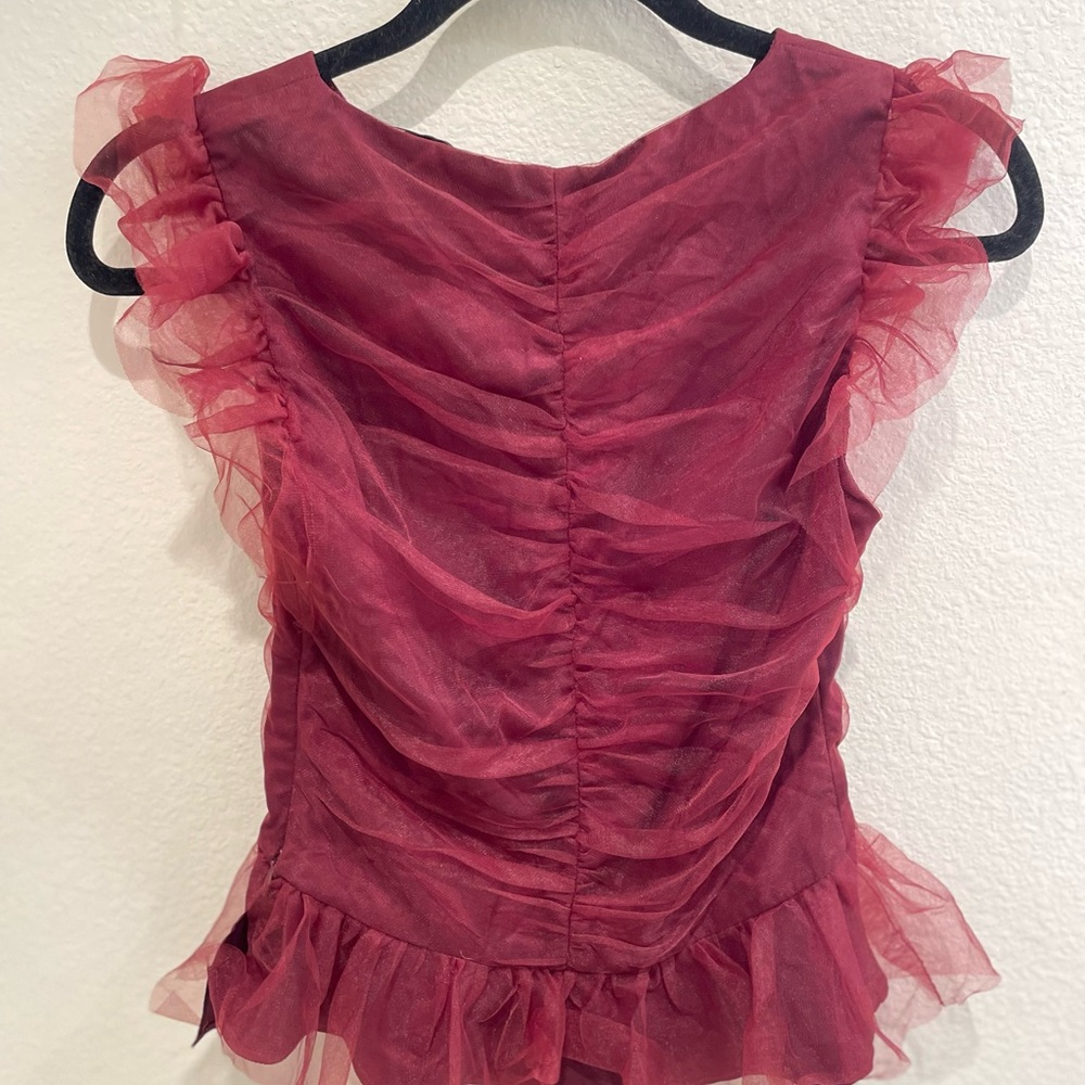 Parker Ruffle Top - XS/Small - Picture 3 of 4